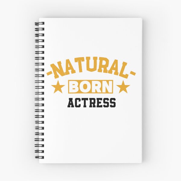 Item preview,  Natural Born Actress - Funny Gift for Actress S4G designed and sold by eeternalrestt.