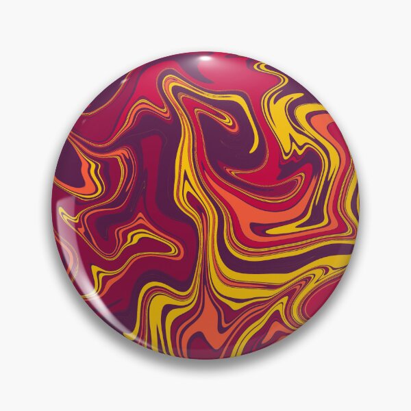 Item preview, Watermarble print in red and warm tones designed and sold by Clara  Memmoli.