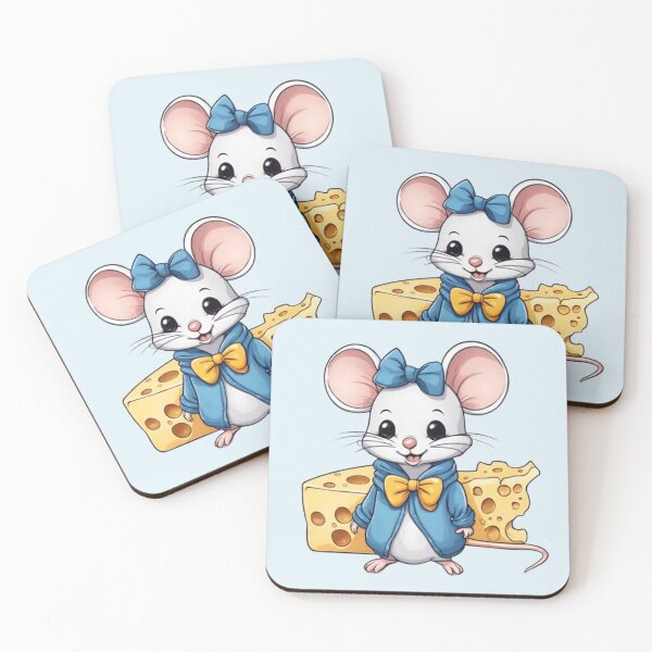 Item preview, Cute mouse with cheese  designed and sold by Culmika.