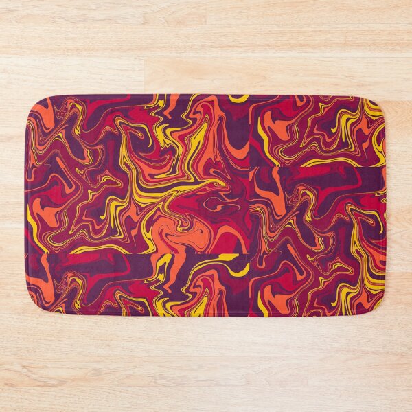 Item preview, Watermarble print in red and warm tones designed and sold by Clara  Memmoli.