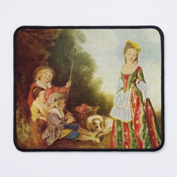 Item preview, jean antoine watteau paintings jean antoine watteau artwork 1684 1721 designed and sold by Rayscompany.