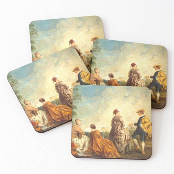 Item preview, jean antoine watteau paintings jean antoine watteau artwork 1684 1721 designed and sold by Rayscompany.