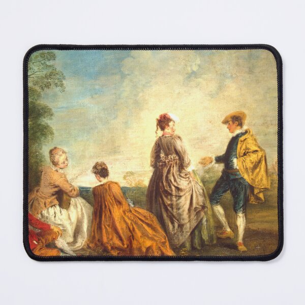 Item preview, jean antoine watteau paintings jean antoine watteau artwork 1684 1721 designed and sold by Rayscompany.