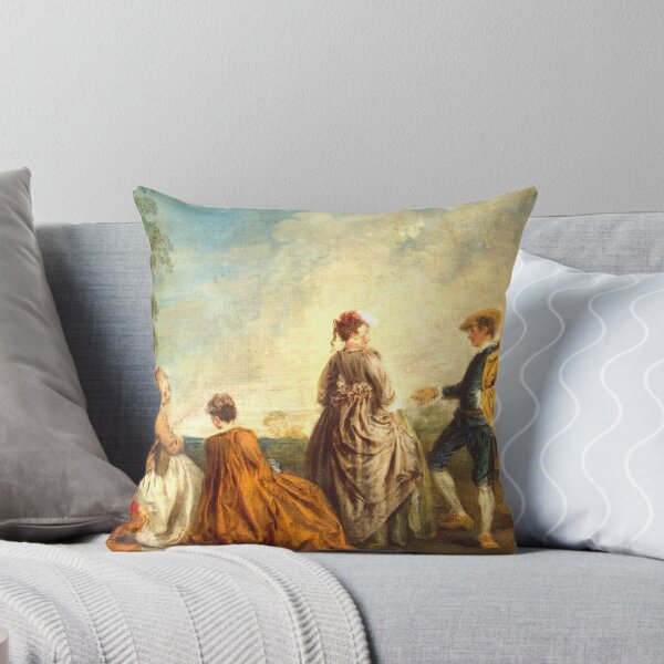 Item preview, jean antoine watteau paintings jean antoine watteau artwork 1684 1721 designed and sold by Rayscompany.
