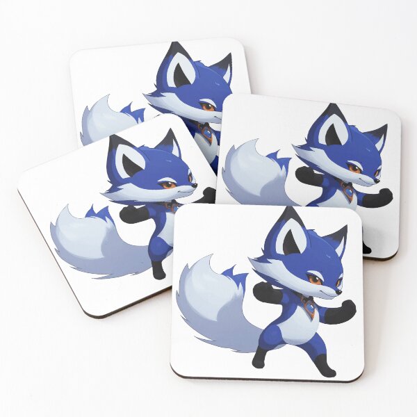 Item preview, Blue Zyfox Vector designed and sold by adhisin.
