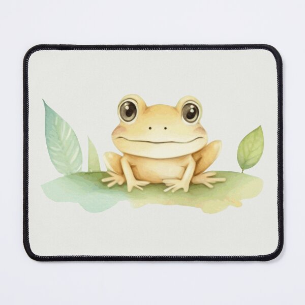 Item preview, Cute Watercolor Golden Baby Frog designed and sold by lovelyandcute.