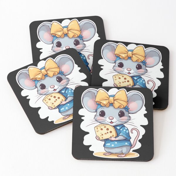 Item preview, Cute mouse with cheese  designed and sold by Culmika.