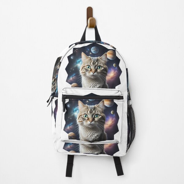 Item preview, Celestial Cat with Planets designed and sold by Qlutique.