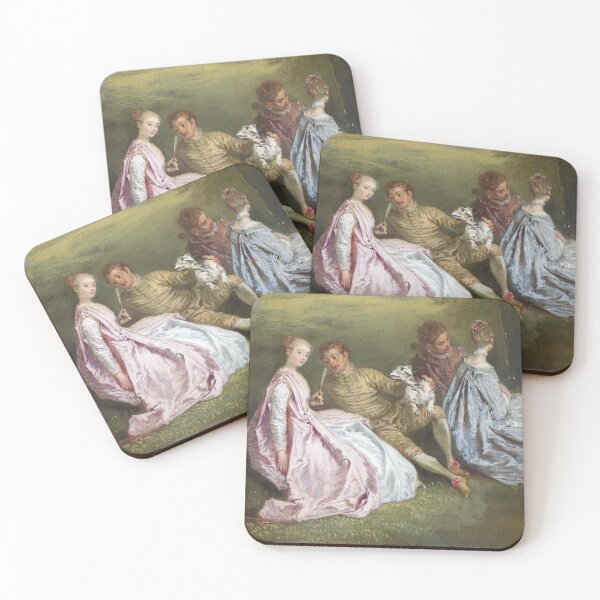 Item preview, jean antoine watteau paintings jean antoine watteau artwork 1684 1721 designed and sold by Rayscompany.