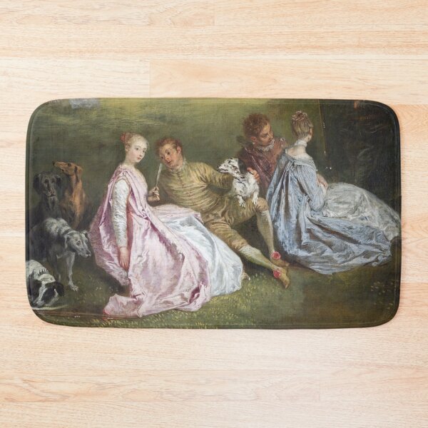Item preview, jean antoine watteau paintings jean antoine watteau artwork 1684 1721 designed and sold by Rayscompany.