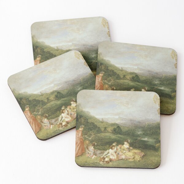 Item preview, jean antoine watteau paintings jean antoine watteau artwork 1684 1721 designed and sold by Rayscompany.