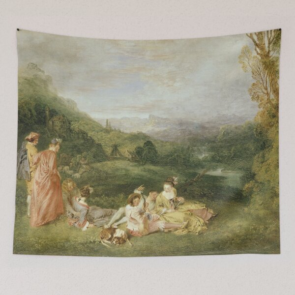 Item preview, jean antoine watteau paintings jean antoine watteau artwork 1684 1721 designed and sold by Rayscompany.