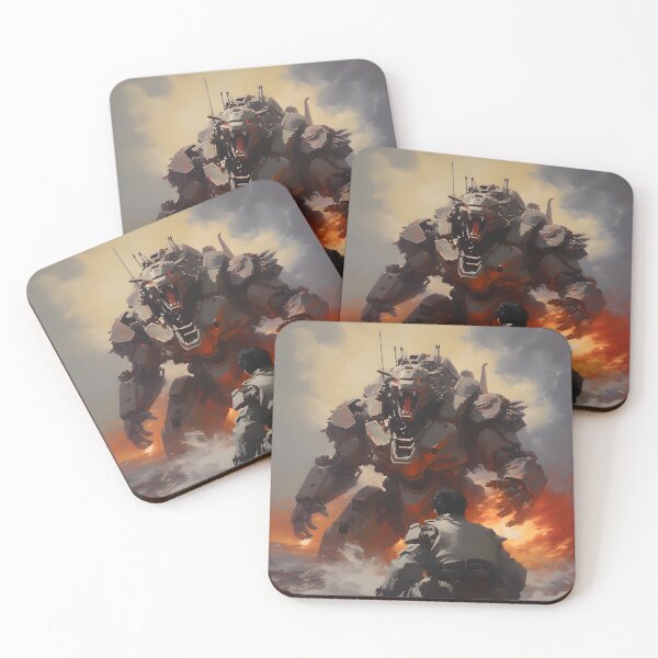 Item preview, Man vs Mecha designed and sold by StudioX27.