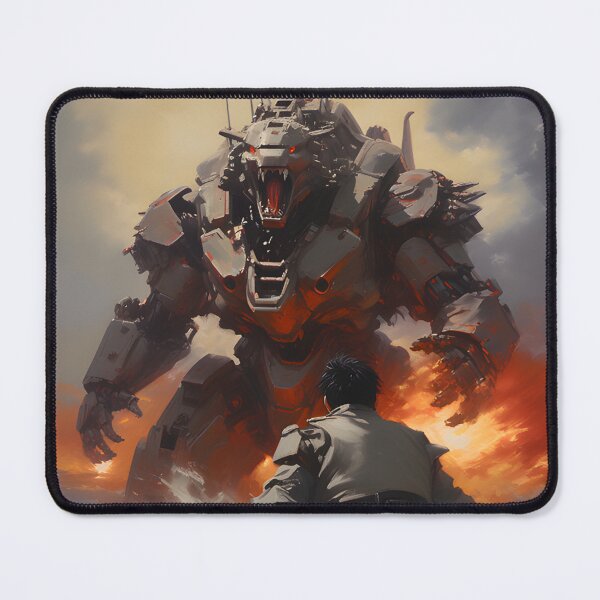 Item preview, Man vs Mecha designed and sold by StudioX27.