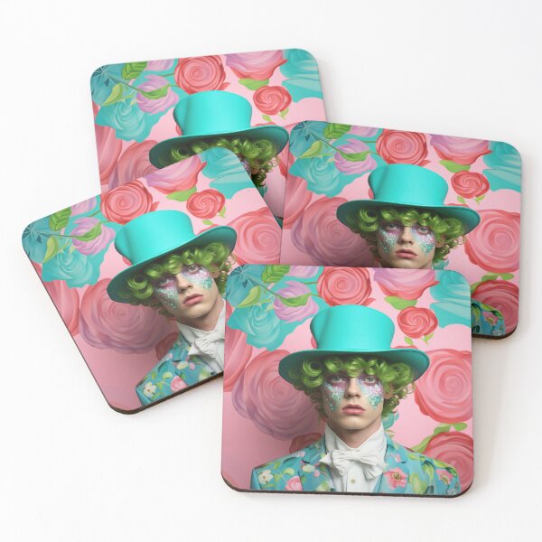 Item preview, A man with green hair and a hat designed and sold by VUK VESOVIC.