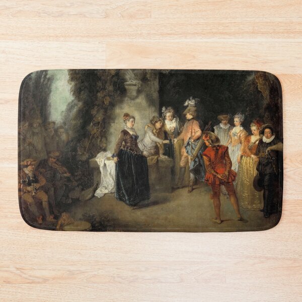 Item preview, jean antoine watteau paintings jean antoine watteau artwork 1684 1721 designed and sold by Rayscompany.