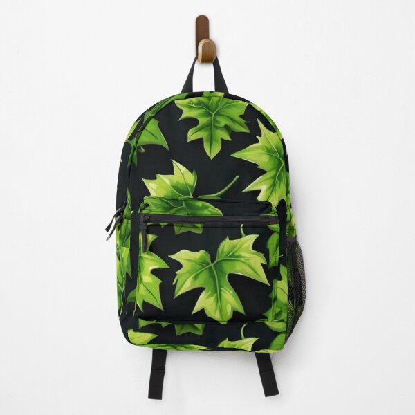 Item preview, Dark Vibrant Green Poisonous Ivy Leaves Décor designed and sold by SassyArtistry.