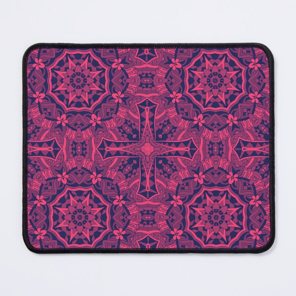 Item preview, Flower motif in cherry designed and sold by CushyNest.