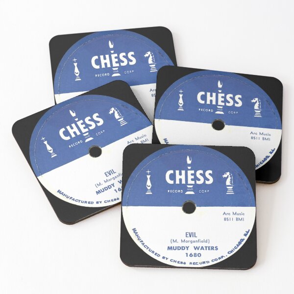 Item preview, Muddy Waters Evil Chess Blues Label designed and sold by silkdegreestees.