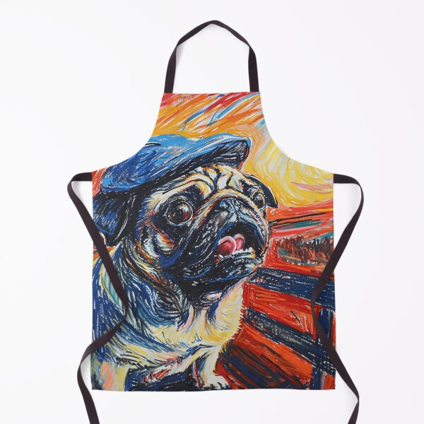 Item preview, psychedelic Dog Art For Dog Lover designed and sold by Petsthetic.