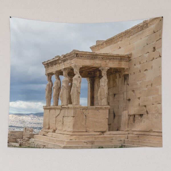 Item preview, Erechtheion of Athens, Greece Showcasing Caryatids designed and sold by SafariByMarisa.