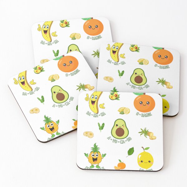 Item preview, Tropical Fruits Spelling Help designed and sold by HanaiPrint.
