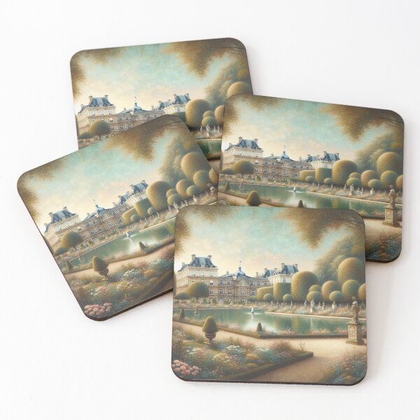 Item preview, Sérénité Florale : Jardin du Luxembourg designed and sold by FrescoDesign.