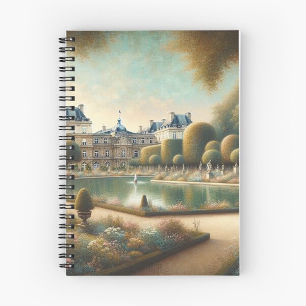 Item preview, Sérénité Florale : Jardin du Luxembourg designed and sold by FrescoDesign.