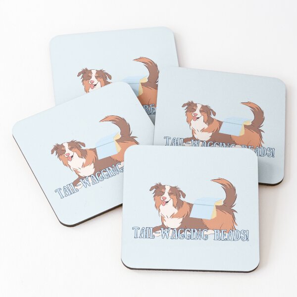 Item preview, Tail-wagging Reads designed and sold by Megurix.