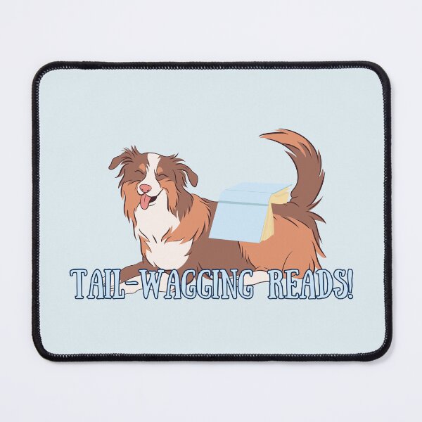 Item preview, Tail-wagging Reads designed and sold by Megurix.