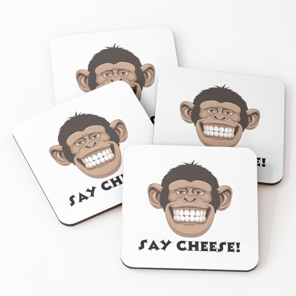 Item preview, Cheesy Grin: Monkeying Around with Joy designed and sold by the-x-designs.