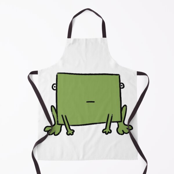 Item preview, Square frog designed and sold by OrangesAndFun.