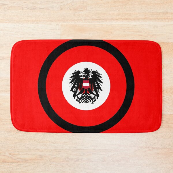 Item preview, Austria Osterreich Eagle Retro red and black Burschen mod roundel designed and sold by ModSupporters.