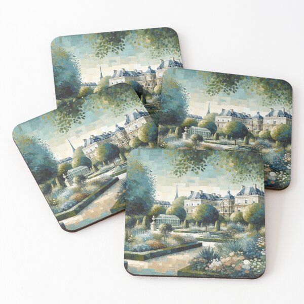 Item preview, Sérénité Florale : Jardin du Luxembourg designed and sold by FrescoDesign.