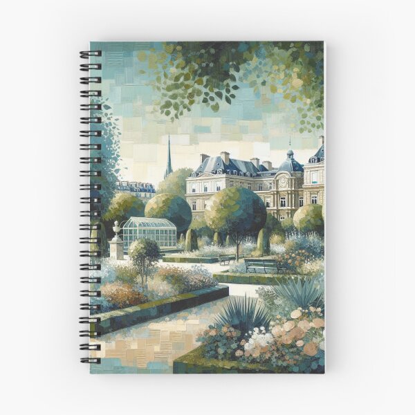 Item preview, Sérénité Florale : Jardin du Luxembourg designed and sold by FrescoDesign.