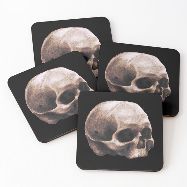 Item preview, Realistic skull draw  designed and sold by Clara  Memmoli.