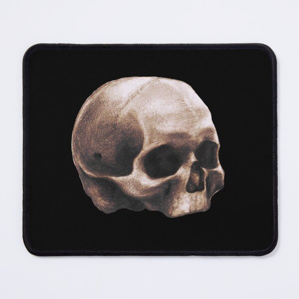 Item preview, Realistic skull draw designed and sold by Clara Memmoli.