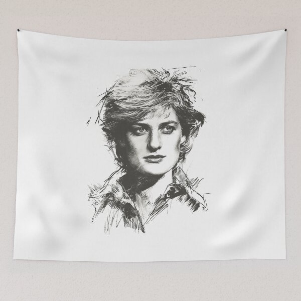 Item preview, Diana sketch art designed and sold by ArtFusion-Shop.
