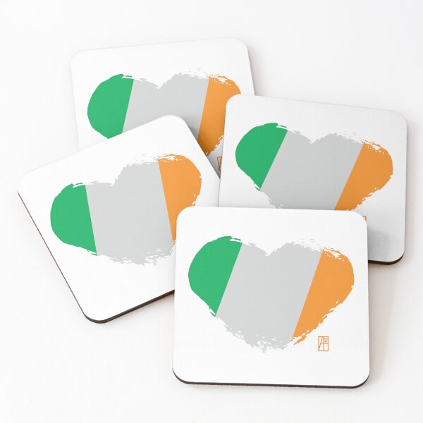 Item preview, I love my country. I love Ireland. I am a patriot. In my heart, there is always the flag of Ireland. designed and sold by ArtProjectShop.