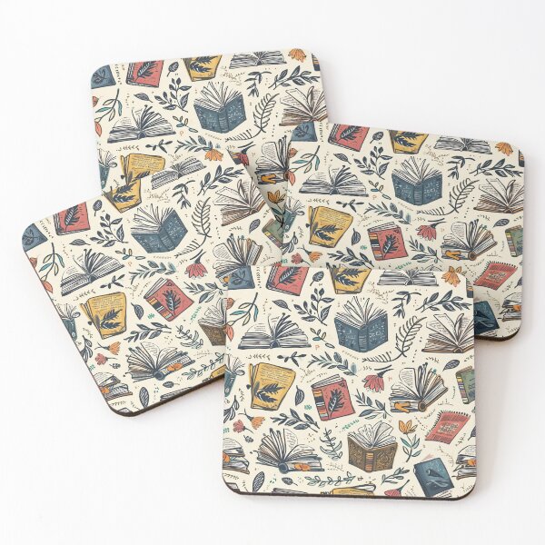 Item preview, Book Aesthetic, Abstract Doodle Books Pattern designed and sold by Desfix.