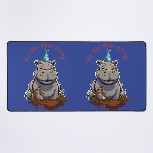 Item preview, Smiling Hippopotamus designed and sold by ViaNature.