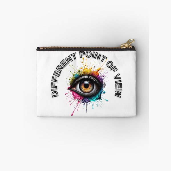 Item preview, Different point of view - brown eye with text designed and sold by IdeasStudio.