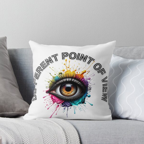 Item preview, Different point of view - brown eye with text designed and sold by IdeasStudio.