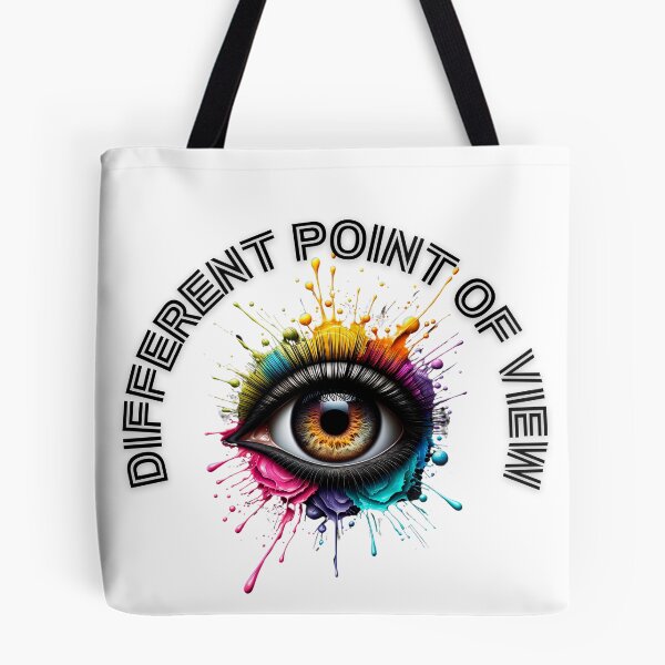 Item preview, Different point of view - brown eye with text designed and sold by IdeasStudio.