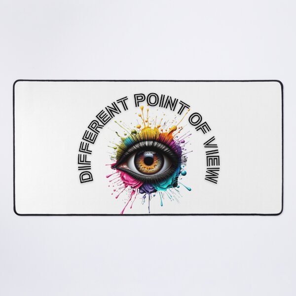 Item preview, Different point of view - brown eye with text designed and sold by IdeasStudio.