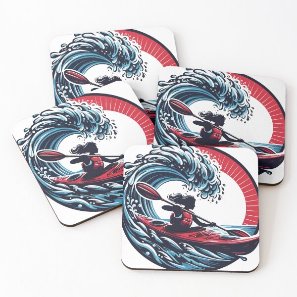 Item preview, Wave surfing in kayak designed and sold by Kajakfoto.