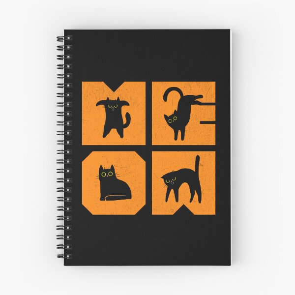 Item preview, Quirky Cat Hexaptych - Silhouette Series for Feline Lovers designed and sold by bsilvia.