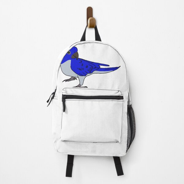 Item preview, Male Blue Scarlet Chested Parakeet designed and sold by Leapingdoe.