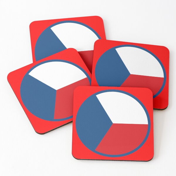 Item preview, Česká Czechia Retro red white and blue mod roundel designed and sold by ModSupporters.