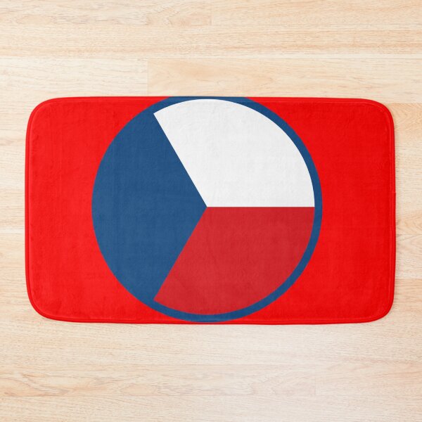 Item preview, Česká Czechia Retro red white and blue mod roundel designed and sold by ModSupporters.